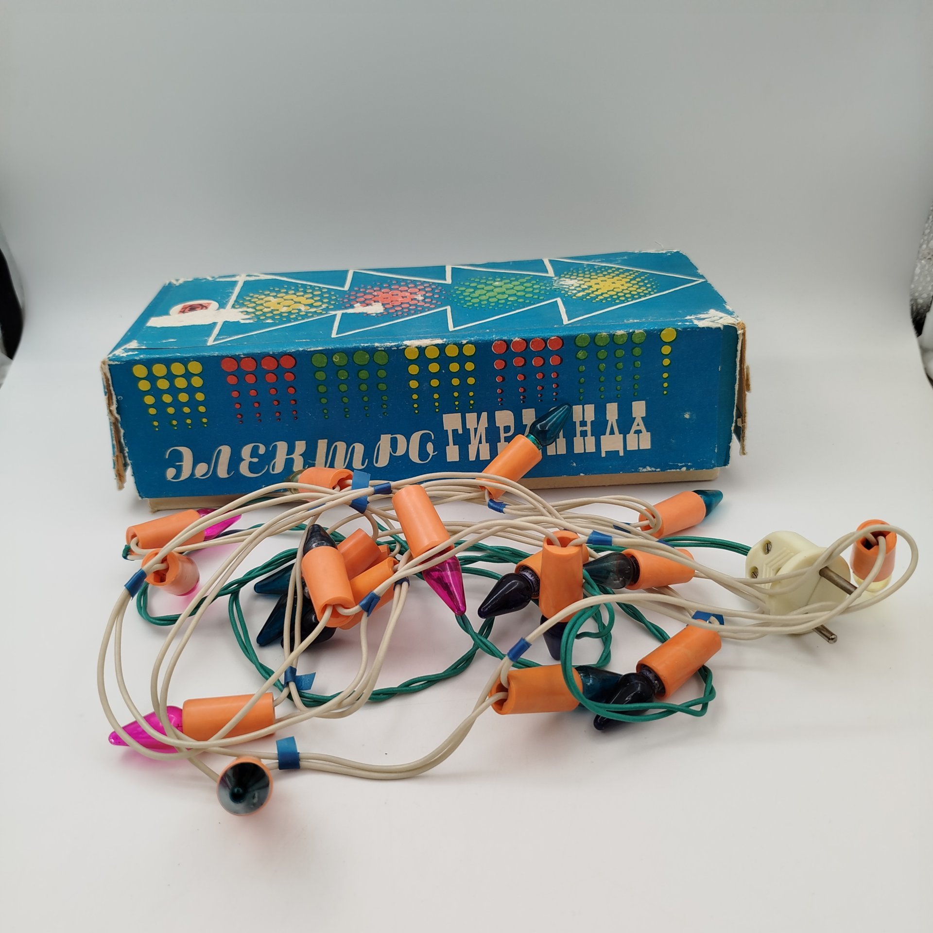 Гирлянда елочная "Свеча" в коробке