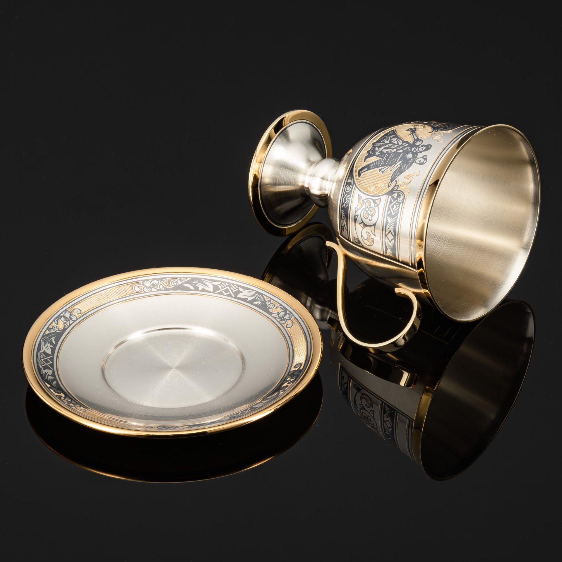 Чайная пара "Кадриль"