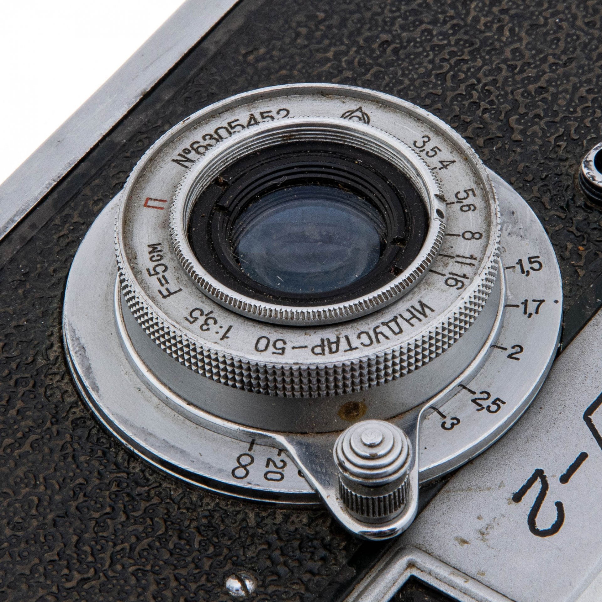 Фотоаппарат пленочный "ФЭД-2" с объективом "Индустар-50" в оригинальном кофре, металл, Харьковский машиностроительный завод "ФЭД", СССР, 1955-1970 гг., Харьковский машиностроительный завод им. Дзержинского (ФЭД)