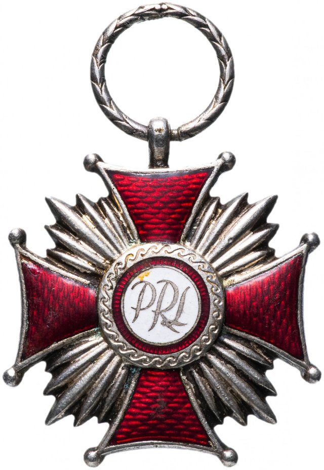 Знак отличия серебряный «Крест Заслуги» 2 степени Польша