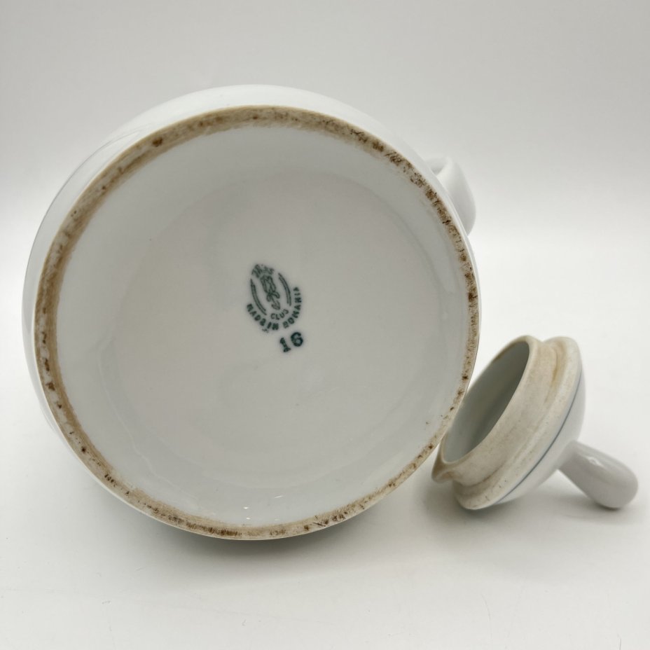 Чайник с цветочным декором, Cluj-Napoca Porcelain