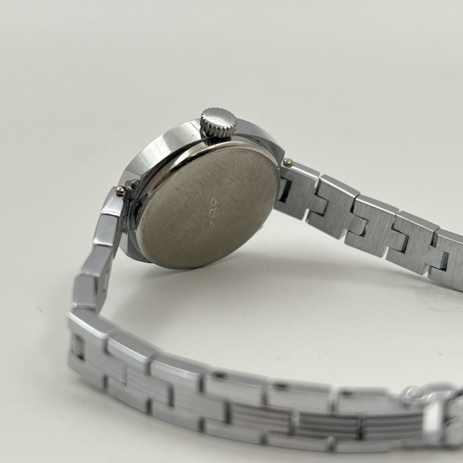 Часы наручные "Заря" в оригинальной упаковке с документами, металл, стекло, картон, Пензенский часовой завод, СССР, 1991 г.