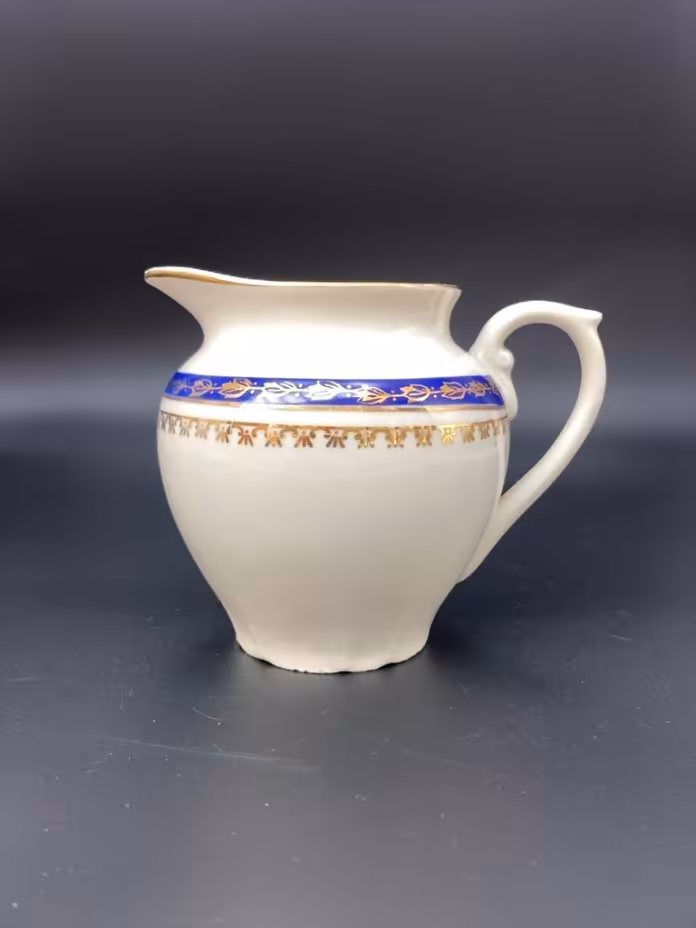 Молочник, Барановка, фарфор, Барановский фарфоровый завод, СССР, 1950-1970 гг., Барановский фарфоровый завод