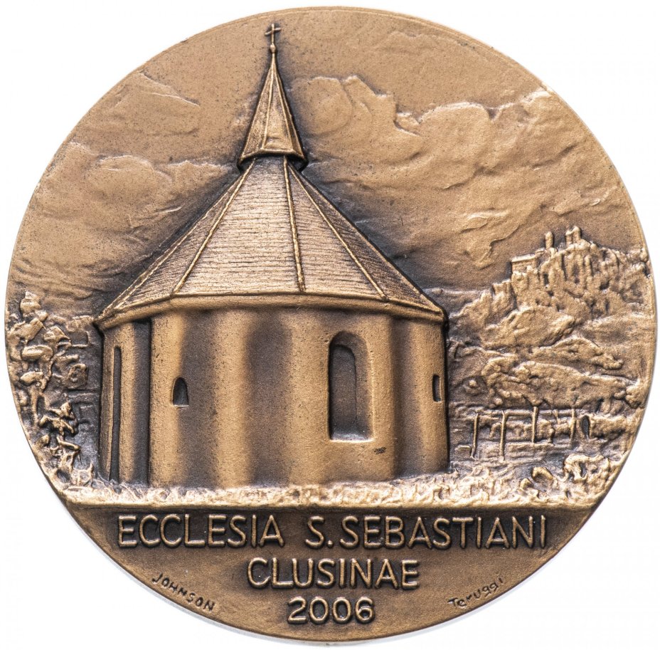 Медаль "Ecclesia S. Sebastiani Clusinae"