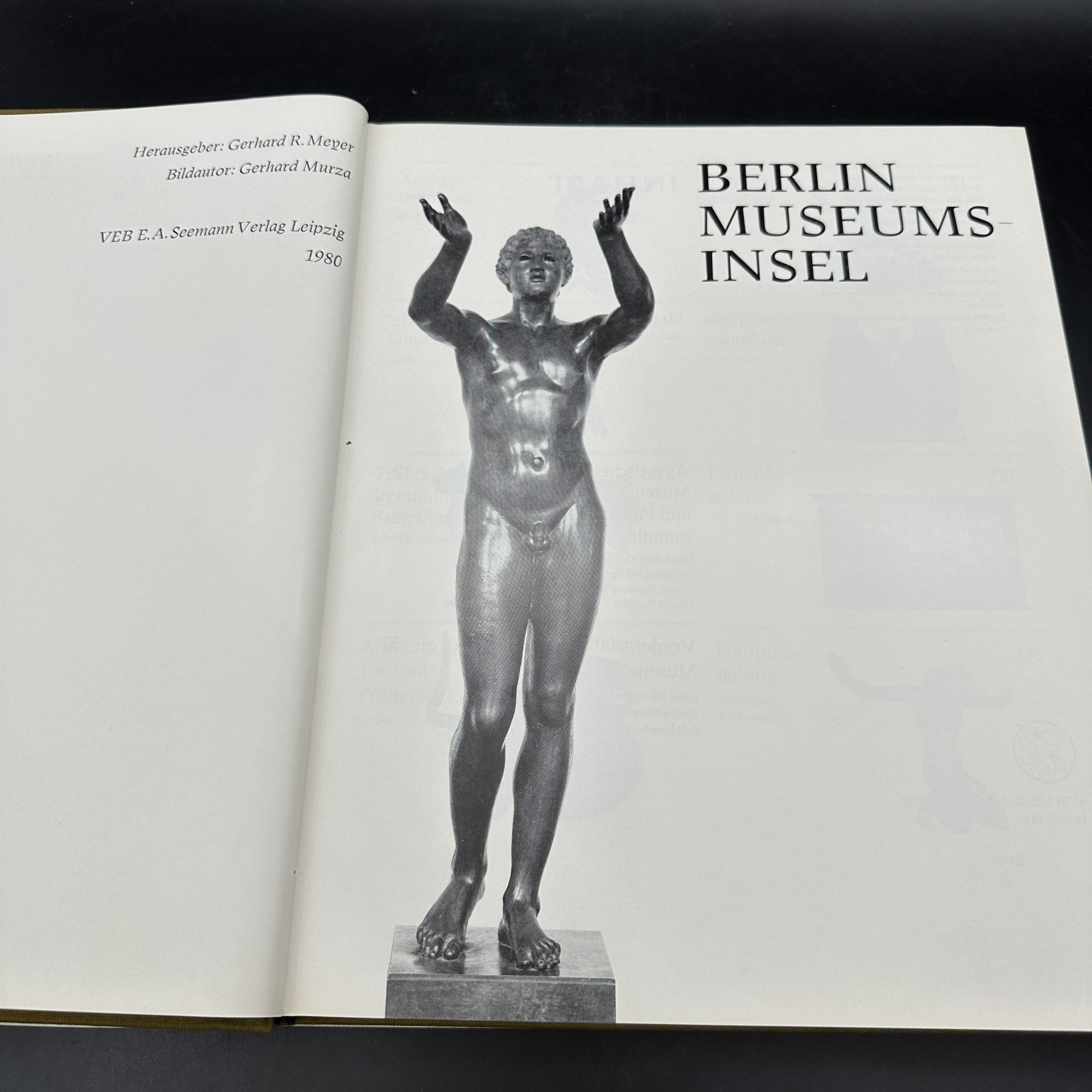 Альбом "Berlin Museumsinsel", Gerhard R. Meyer, Gerhard Murza