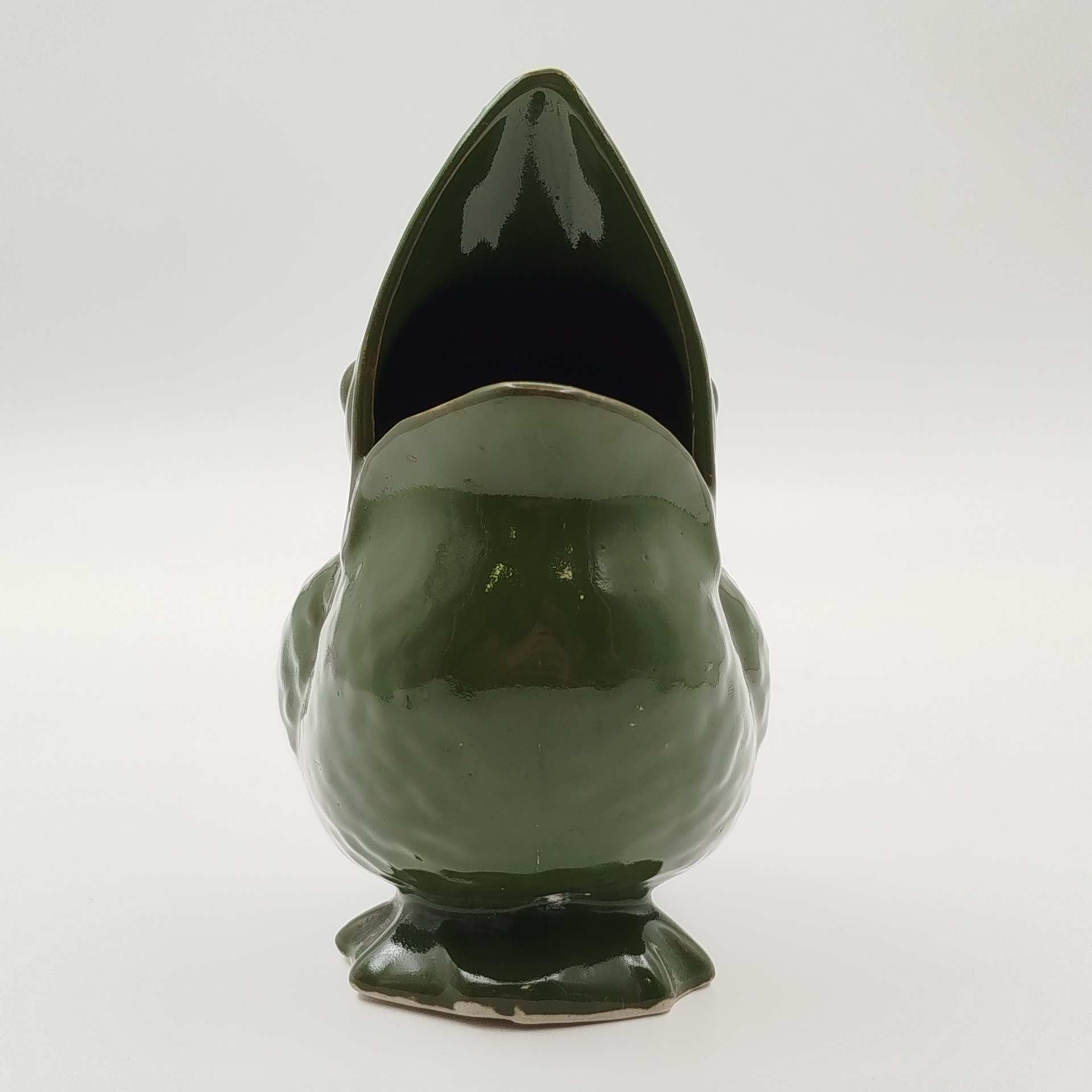 Карандашница "Галчонок", фарфор, крытье, Дмитровский фарфоровый завод (ДФЗ Вербилки), СССР, 1940-1960 гг.