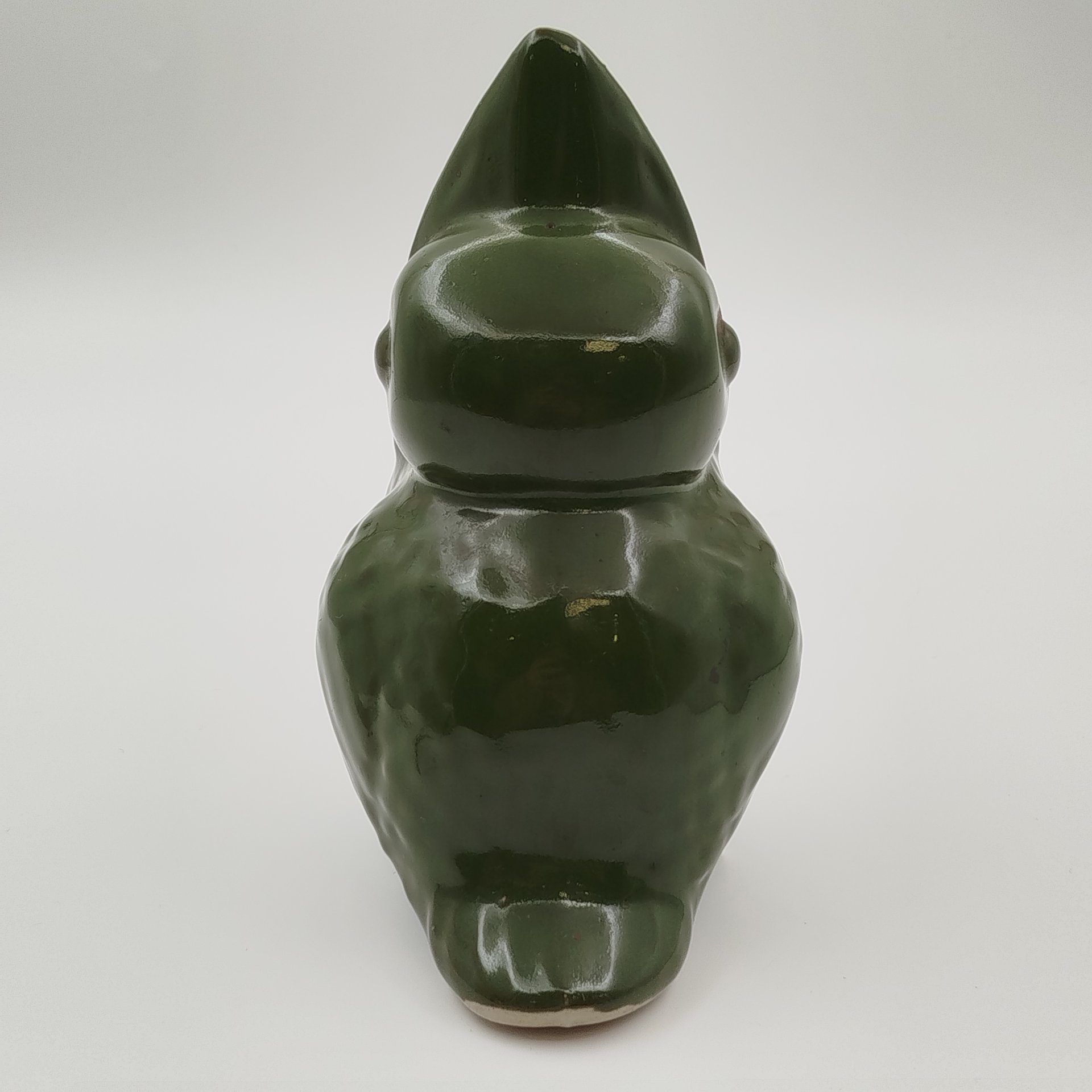 Карандашница "Галчонок", фарфор, крытье, Дмитровский фарфоровый завод (ДФЗ Вербилки), СССР, 1940-1960 гг.