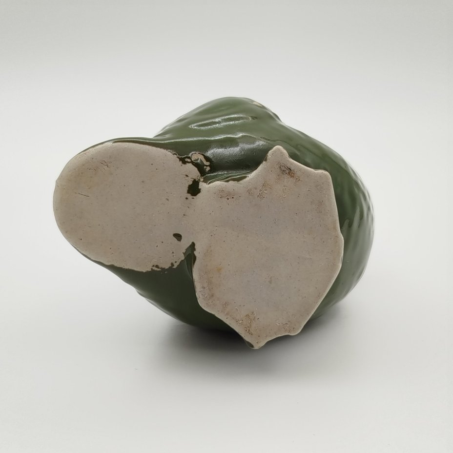 Карандашница "Галчонок", фарфор, крытье, Дмитровский фарфоровый завод (ДФЗ Вербилки), СССР, 1940-1960 гг.