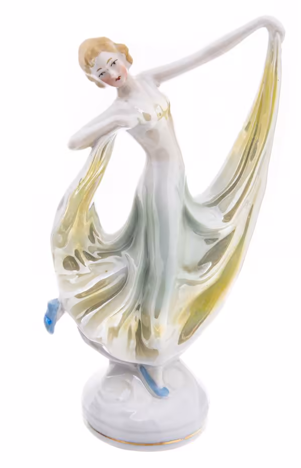 Статуэтка "Танцовщица", фарфор, роспись, Германия, 1950-1990 гг.