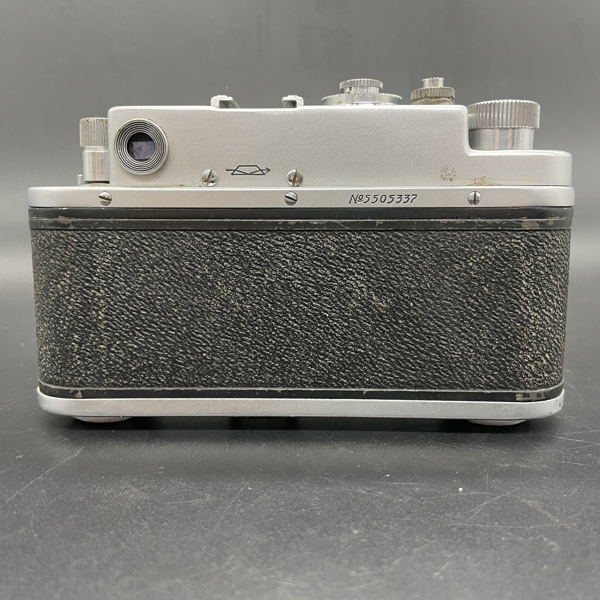 Фотоаппарат "Зоркий 3-С" с объективом "Индустар-26М" в оригинальном кофре, Красногорский механический завод (КМЗ)