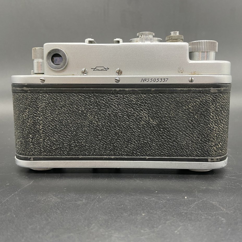 Фотоаппарат "Зоркий 3-С" с объективом "Индустар-26М" в оригинальном кофре, Красногорский механический завод (КМЗ)