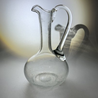 Графин с изящной ручкой, стекло, Российская империя, 1900-1915 гг.