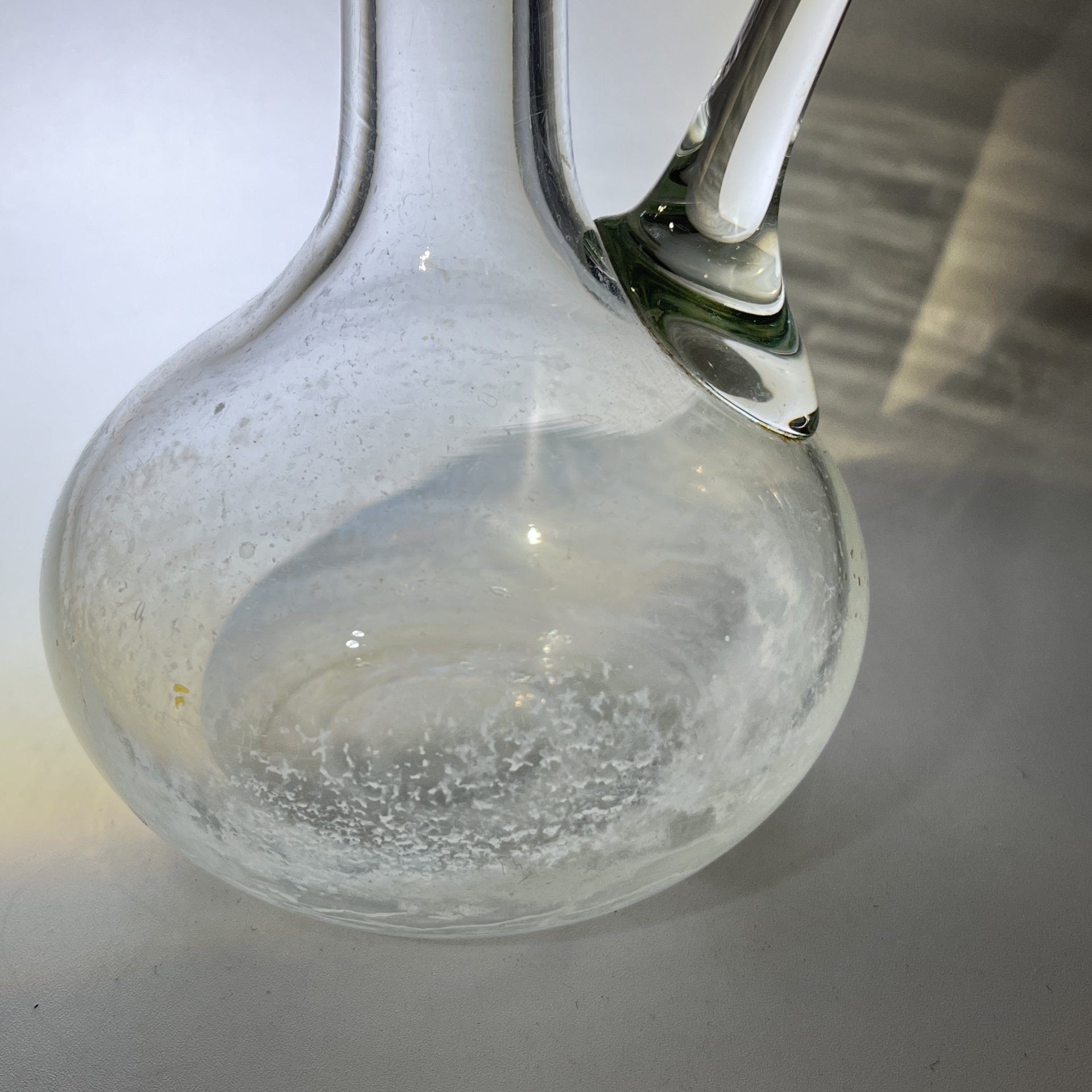 Графин с изящной ручкой, стекло, Российская империя, 1900-1915 гг.