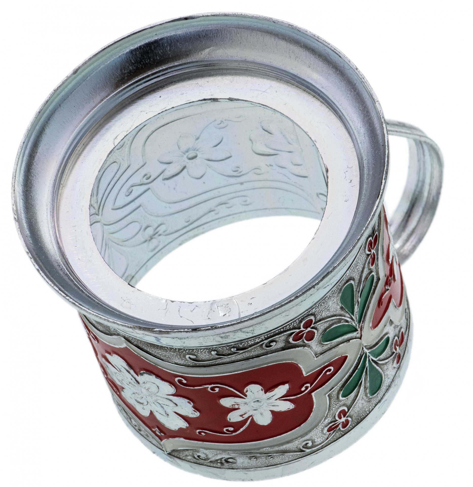 Подстаканник "Цветы", СССР