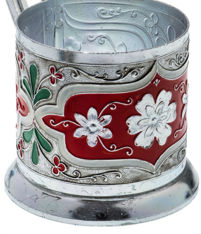 Подстаканник "Цветы", СССР