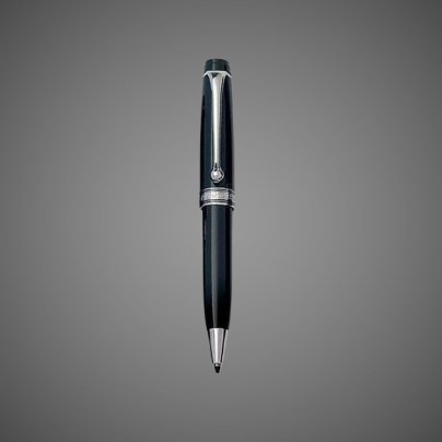 Шариковая ручка Aurora Optima Mini Black CT, в подарочной коробке, Лаки и смолы: смола, хром