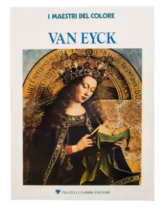 Альбом "I maestri del colore Jan Van Eyck" бумага, печать, Италия, Милан 1976 г.