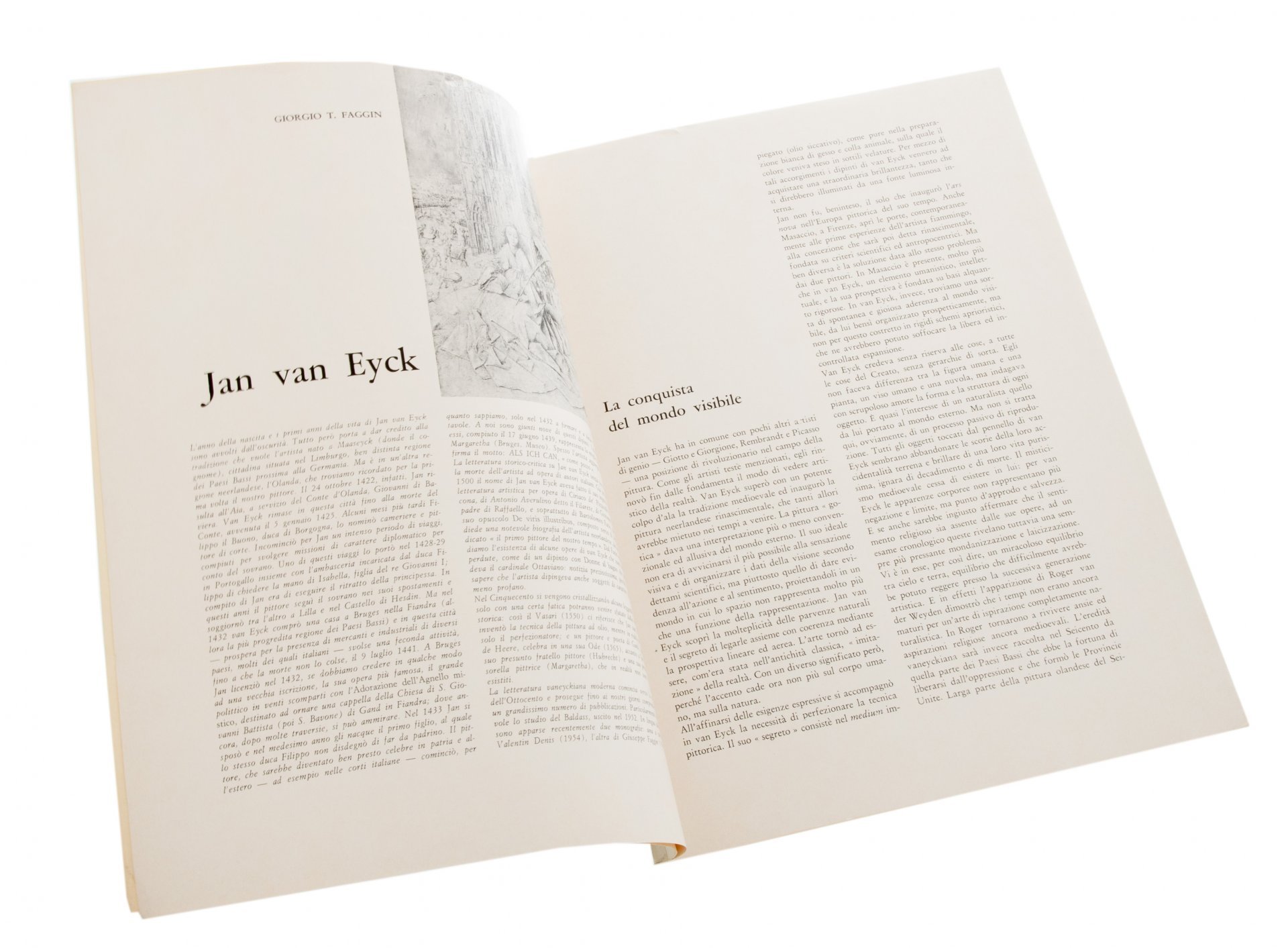 Альбом "I maestri del colore Jan Van Eyck" бумага, печать, Италия, Милан 1976 г.