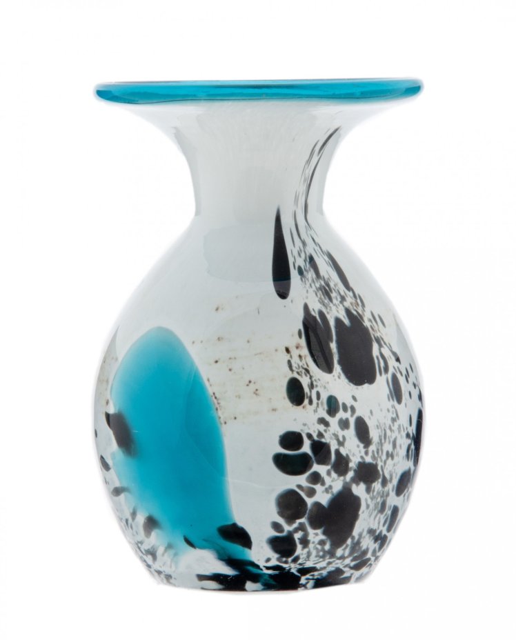 Ваза с абстрактным узором, Mdina Glass