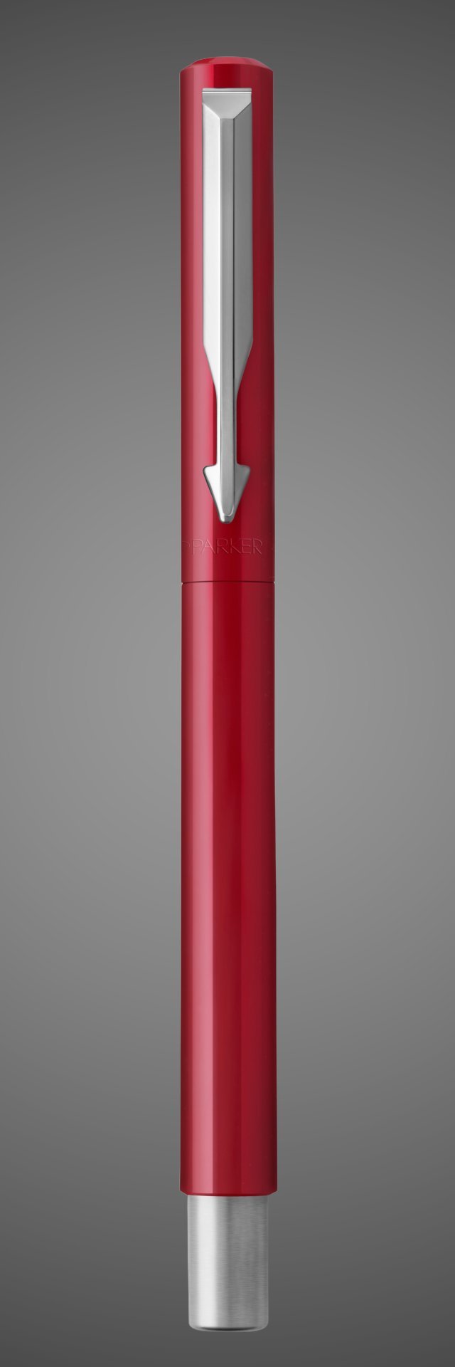 Перьевая ручка Parker Vector Standard F01, цвет: Red, Металлы: латунь, пластик, хром