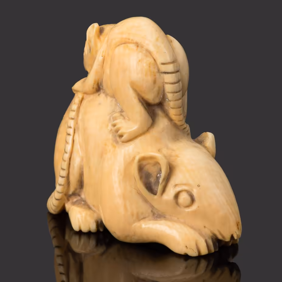 Нэцкэ-катабори "Крысы"