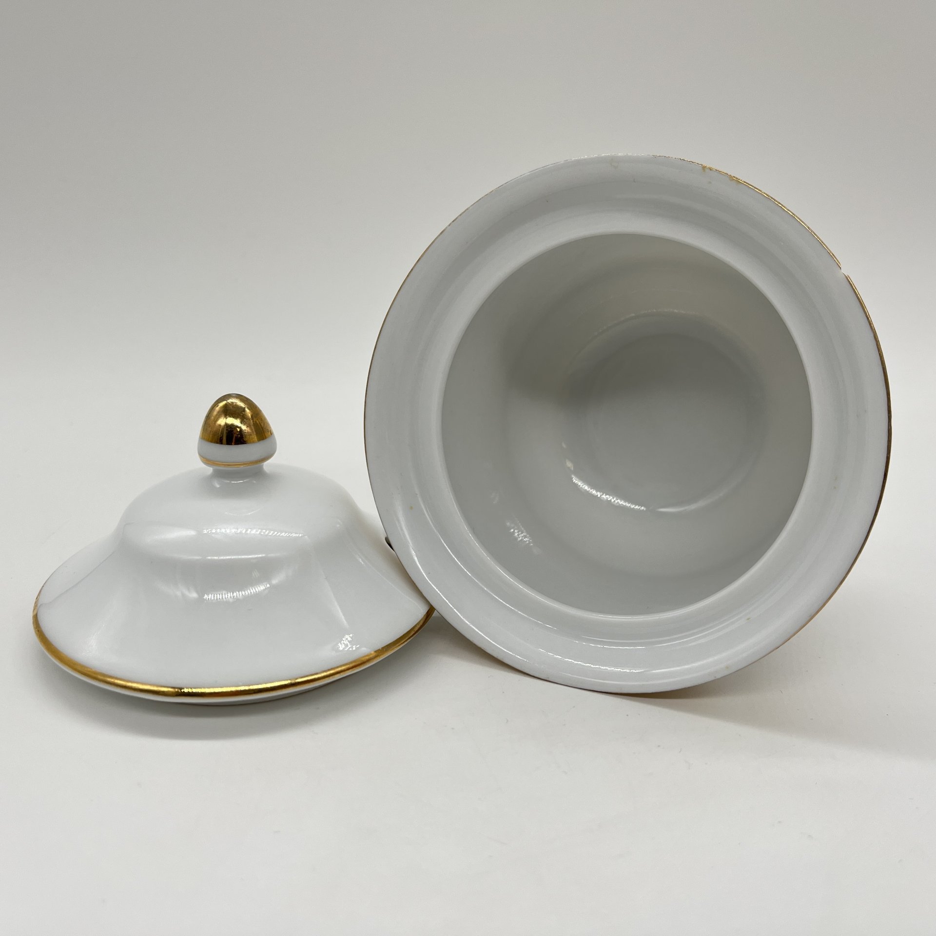 Сахарница, фарфор, золочение, Ленинградский фарфоровый завод (ЛФЗ), Ленинградский фарфоровый завод (ЛФЗ)