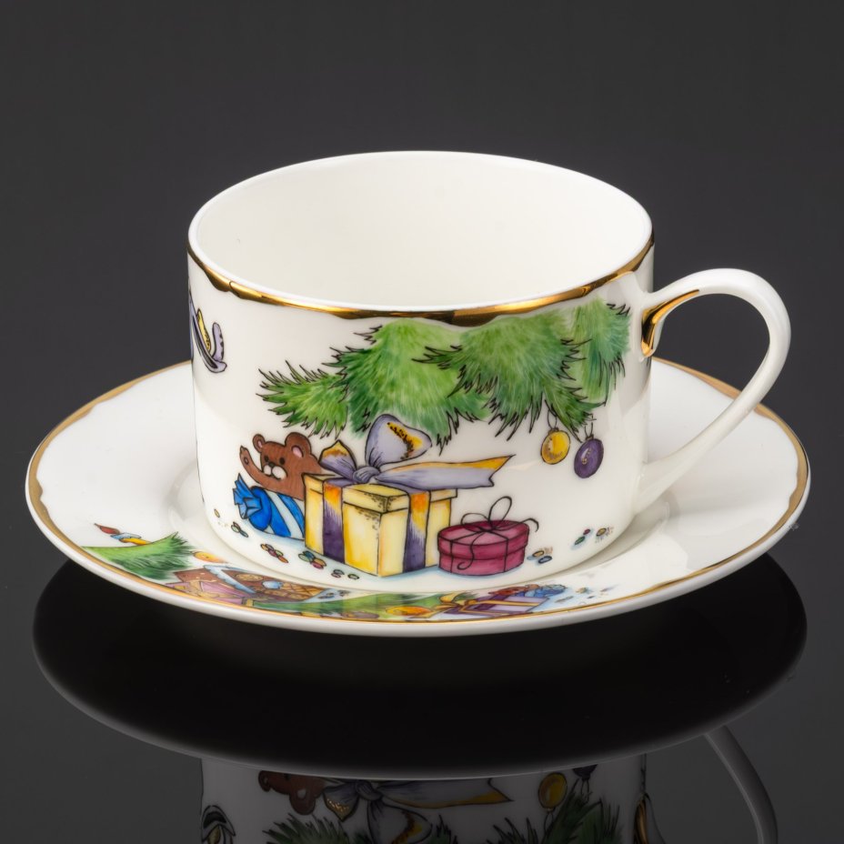 Чайная пара "Щелкунчик" (Танец пастушков), автор Романов Е., художник Бисерова А.