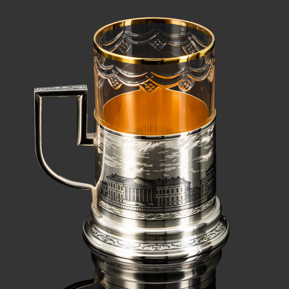 Подстаканник со стаканом "Санкт-Петербург"