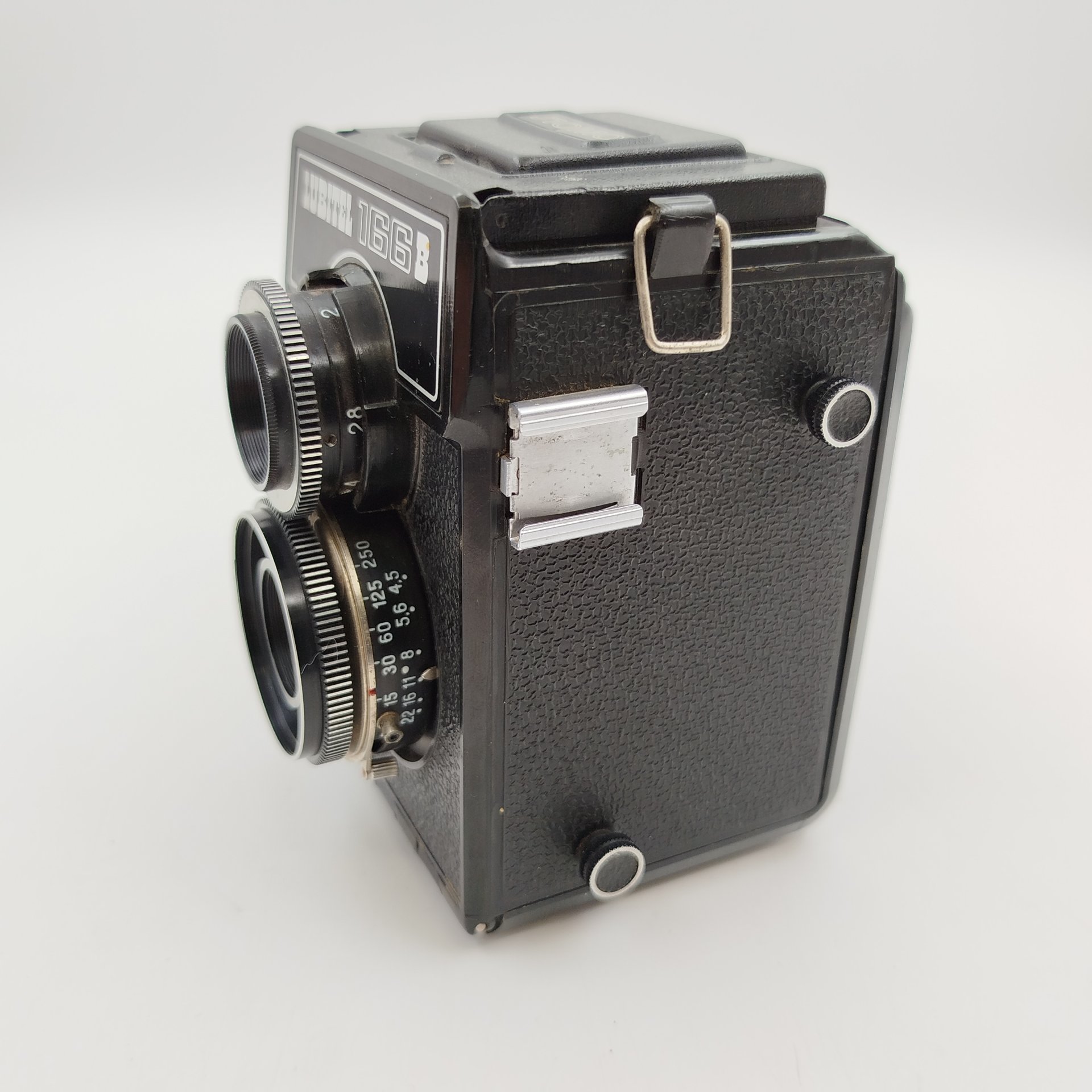 Фотоаппарат "Любитель-166", металл, стекло, бакелит, ЛОМО (Ленинградское оптико-механическое объединение), СССР, 1976-1996 гг., ЛОМО (Ленинградское оптико-механическое объединение)