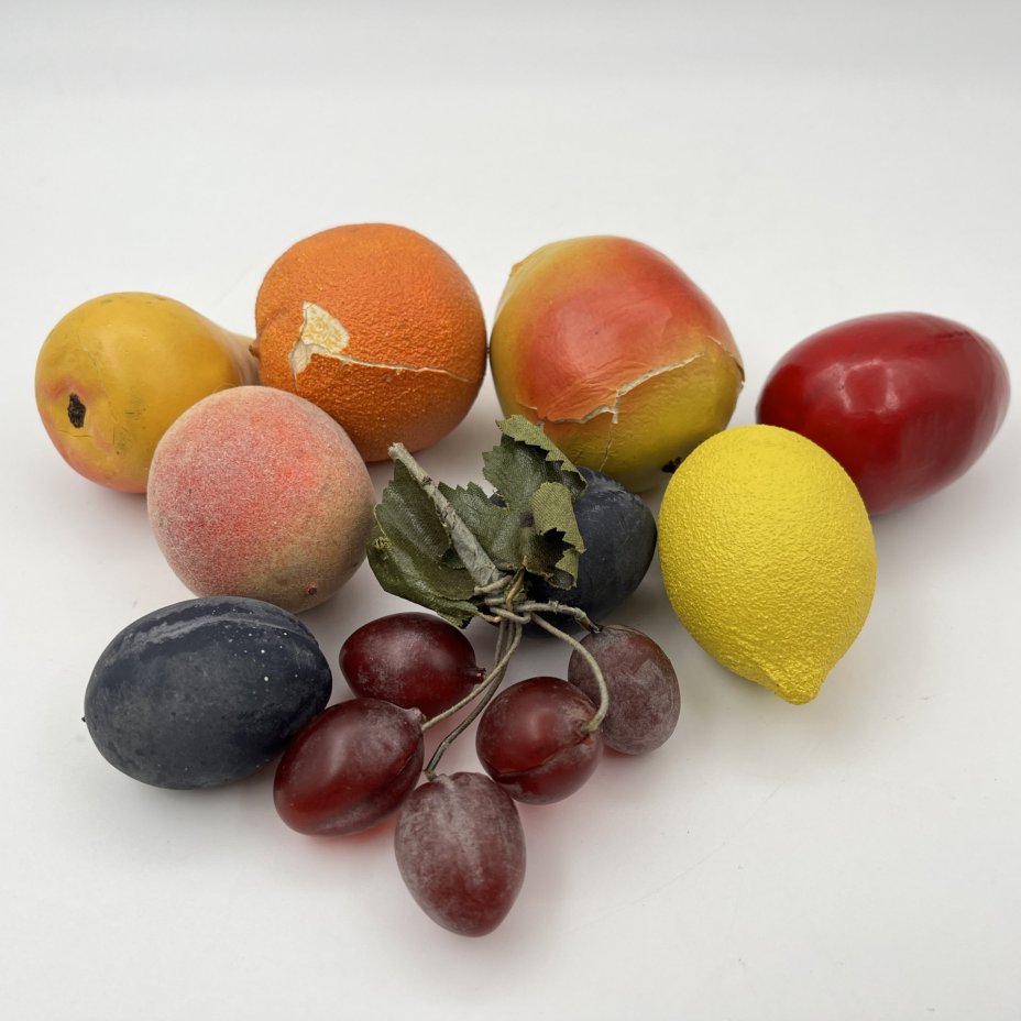 Набор из 9-ти муляжей фруктов