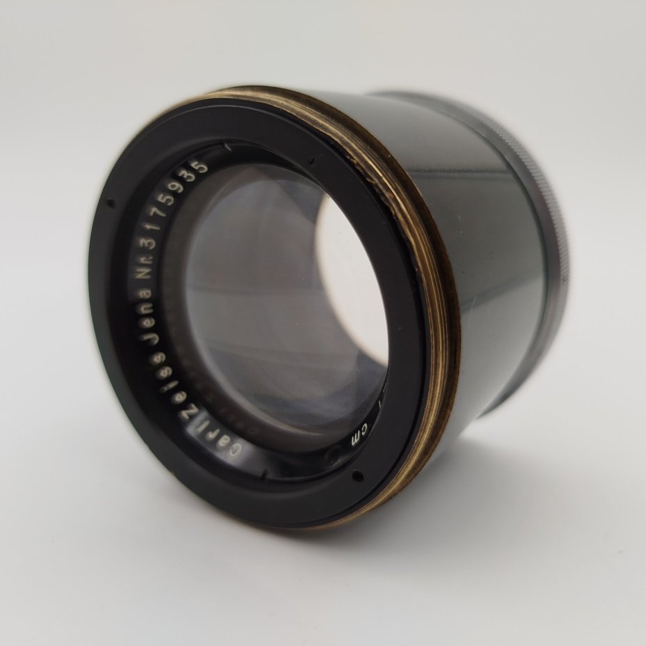 Объектив светосильный, проекционный "Epiotar" 1:4,5 F=21cm, Carl Zeiss
