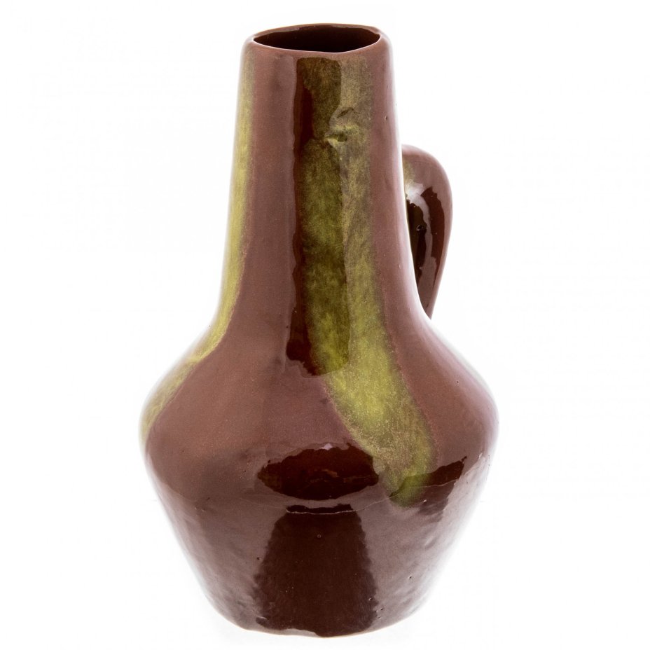 Ваза в форме кувшина, керамика, глазурь, СССР, 1970-1990 гг.