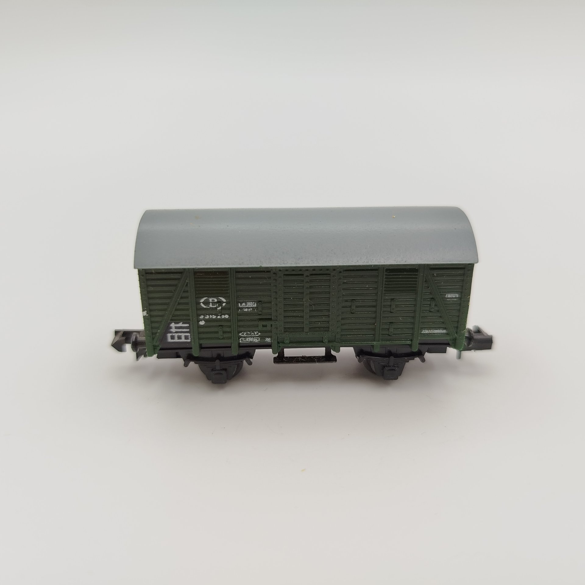 Модель железнодорожного вагона "Kuhlwagen 5/4126-15", в оригинальной коробке, пластик, картон, печать, Piko, ГДР, 1980-1989 гг., Piko