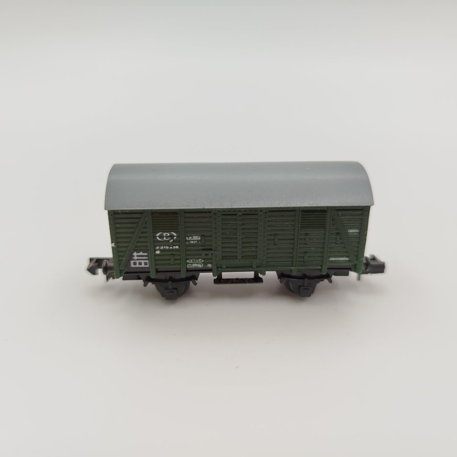 Модель железнодорожного вагона "Kuhlwagen 5/4126-15", в оригинальной коробке, пластик, картон, печать, Piko, ГДР, 1980-1989 гг., Piko