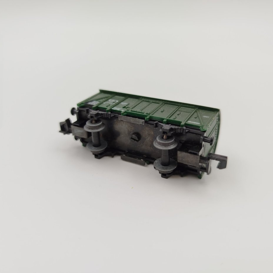 Модель железнодорожного вагона "Kuhlwagen 5/4126-15", в оригинальной коробке, пластик, картон, печать, Piko, ГДР, 1980-1989 гг., Piko
