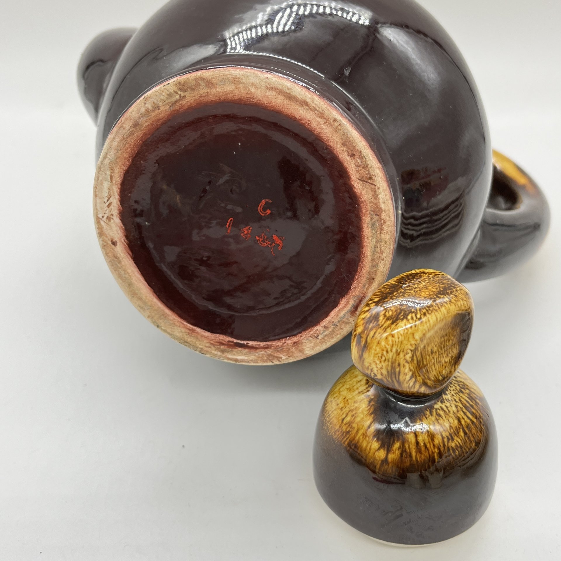 Чайник доливной с абстрактным декором