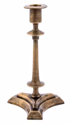 Подсвечник на одну свечу, латунь, Российская Империя, 1900-1910 гг.