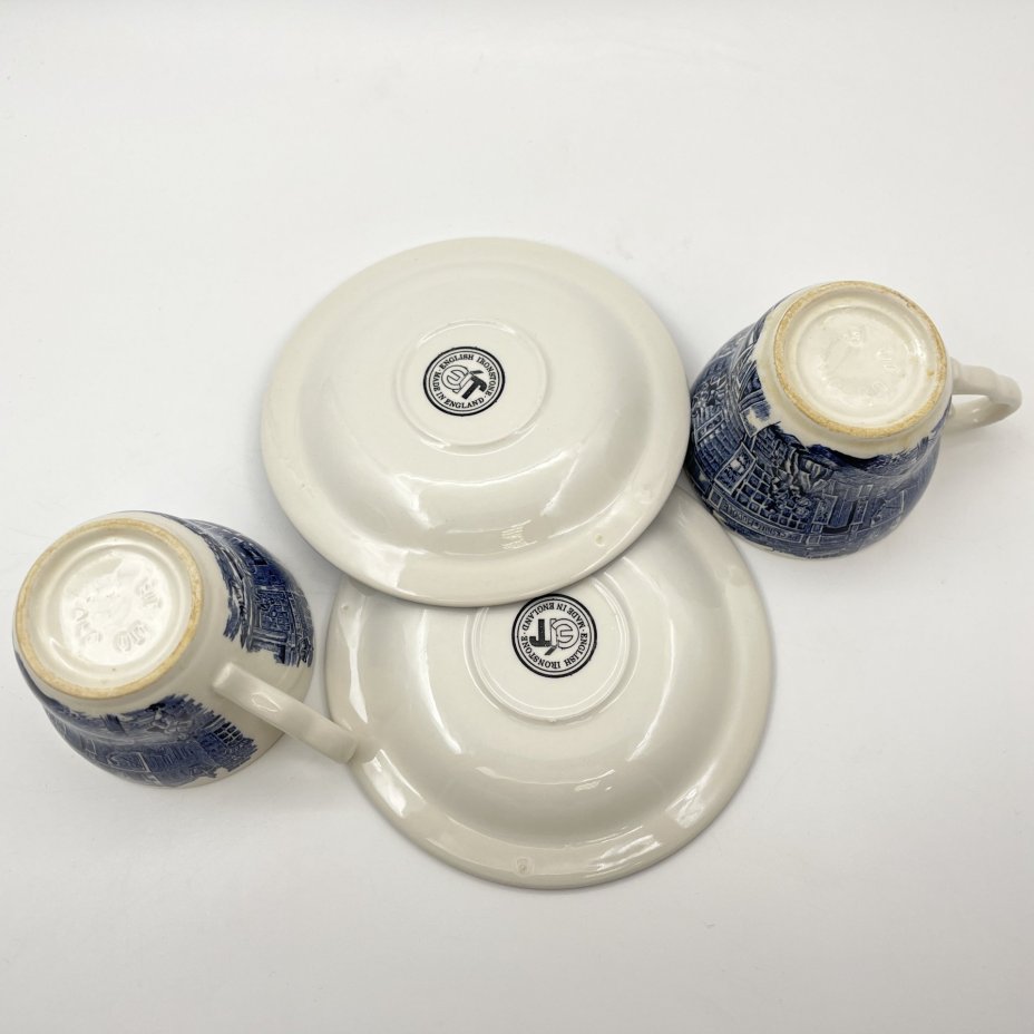 Набор из 2-х чайных пар "Old Curiosity Shop", серия "Диккенс", English Ironstone Tableware (EIT)
