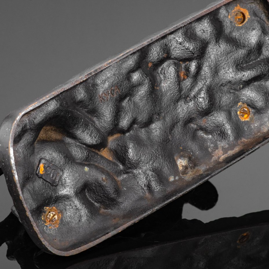 Статуэтка  "Сеттер", чугун, крашение, Кусинский чугунолитейный завод (Куса), СССР, 1939 г.