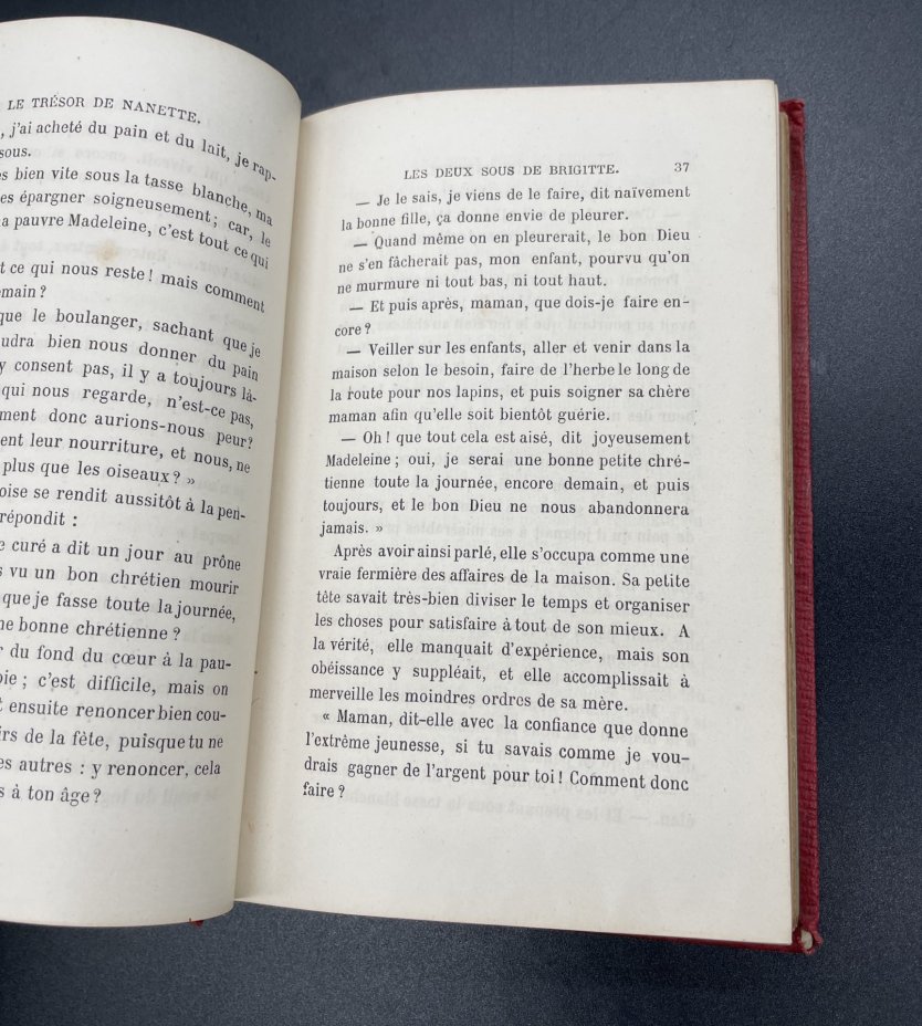 Книга Madame de Stolz "Le Tresor de Nanette" / Hachette Et Cie
