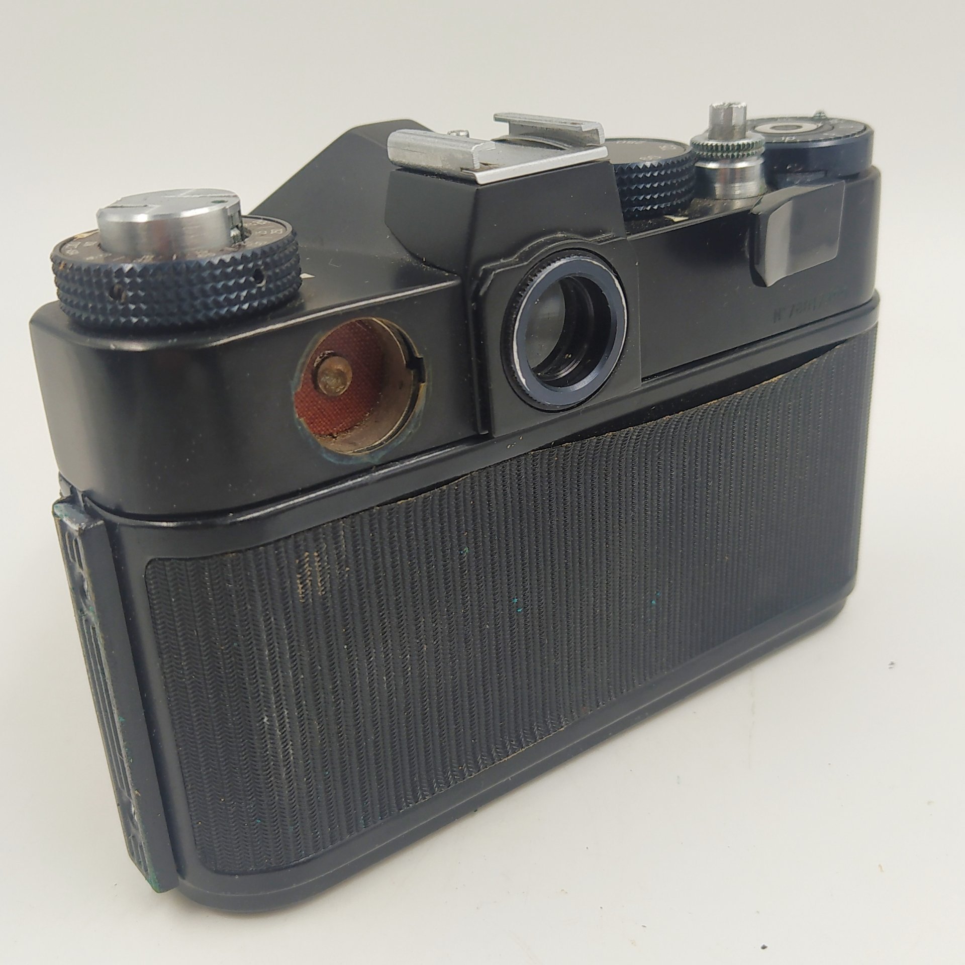 Фотоаппарат плёночный "Зенит-TTL" c объективом "Гелиос-44М" в оригинальном кофре, металл, пластик, стекло, кожа, Красногорский механический завод (КМЗ), СССР, 1977-1985 гг.