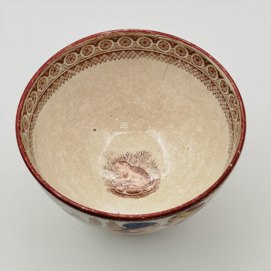 Салатник (пиала) с шуточным рисунком Societe Ceramique Maestricht