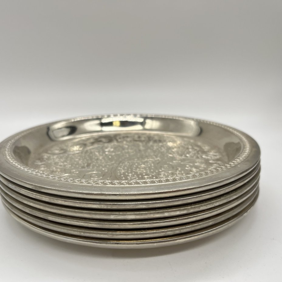 Набор из 6 тарелок с декором "Жар-птица"