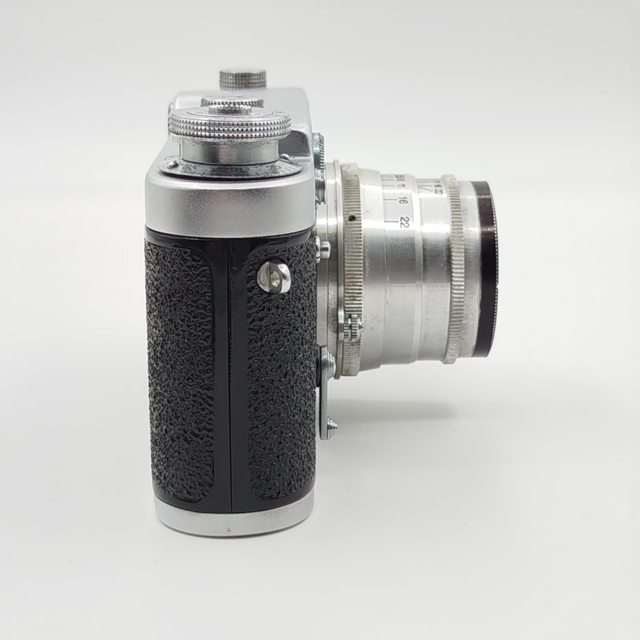 Фотоаппарат плёночный "ФЭД-2" с объективом "Индустар 26-м" в оригинальном кофре, коробке и документами, Харьковский машиностроительный завод им. Дзержинского (ФЭД)