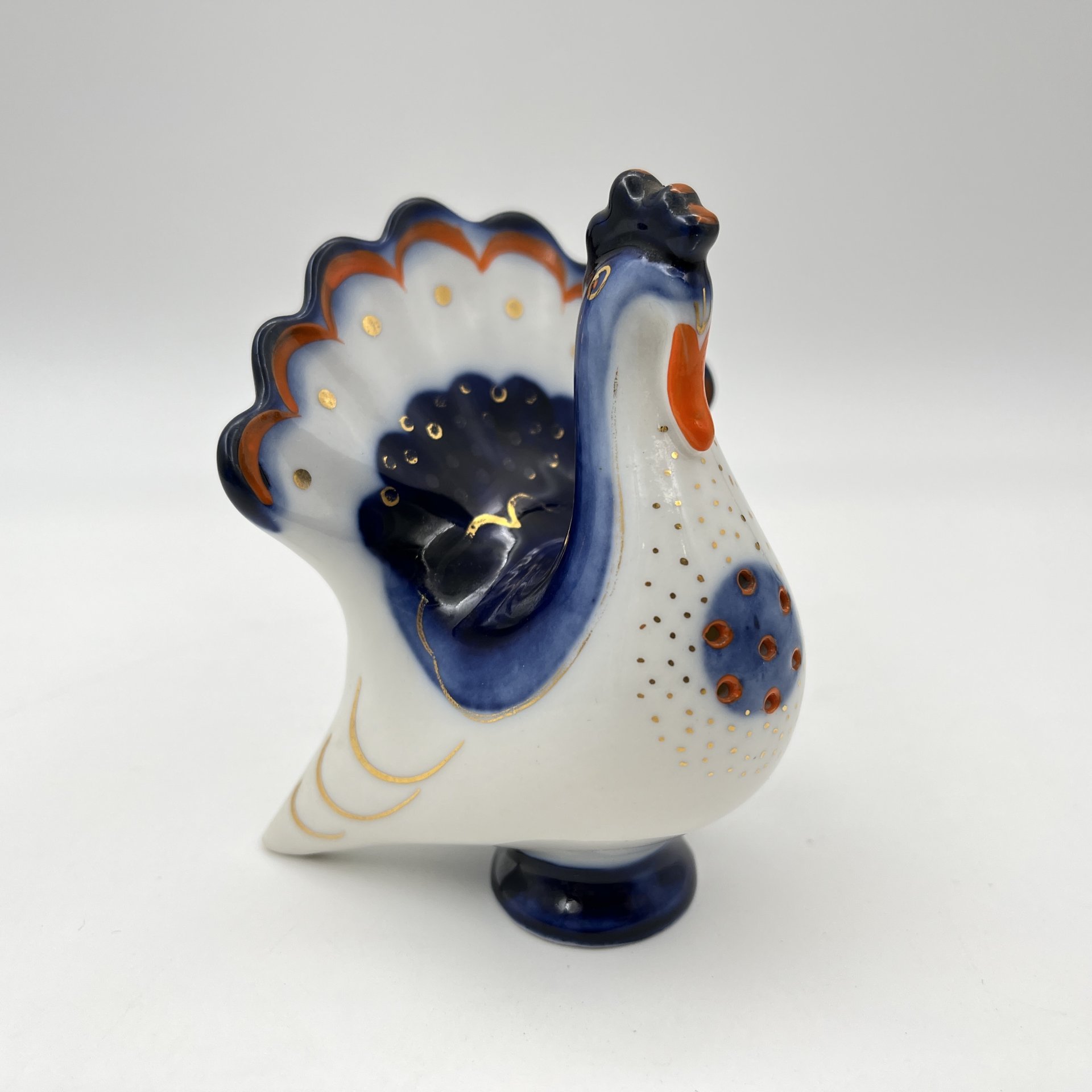 Солонка "Индюк", скульптор М.Н. Мох