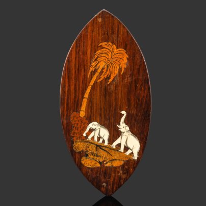 Настенное панно в восточном стиле "Слоны"