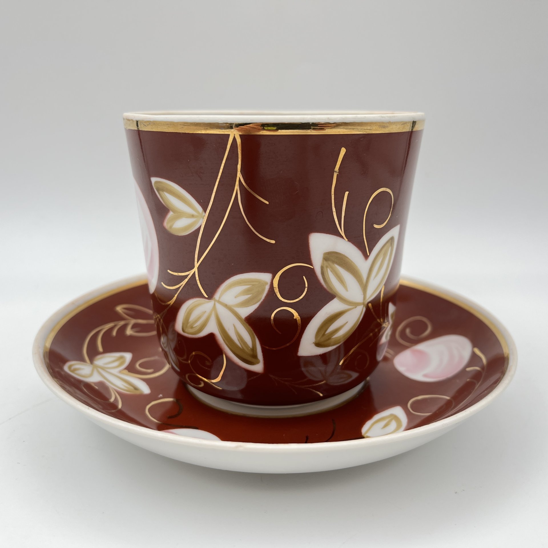 Чайная пара "Слива", автор А.А. Чекулина