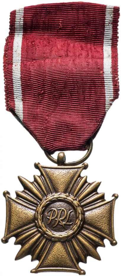 Знак отличия бронзовый «Крест Заслуги» 3 степени Польша