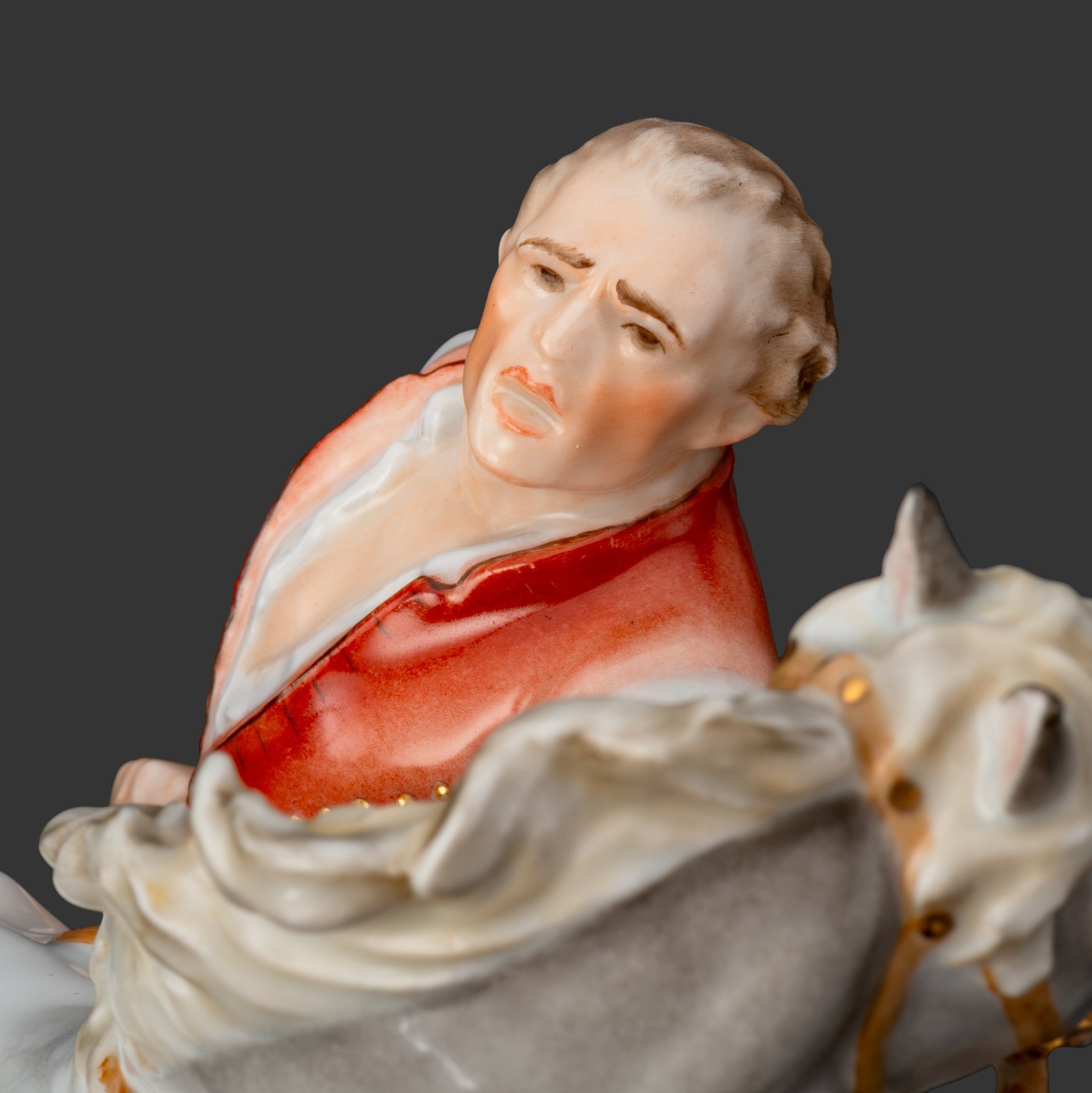 Статуэтка "Укрощение коня", фарфор, роспись, Herend (Херенд), Венгрия, 1960-1990 гг.