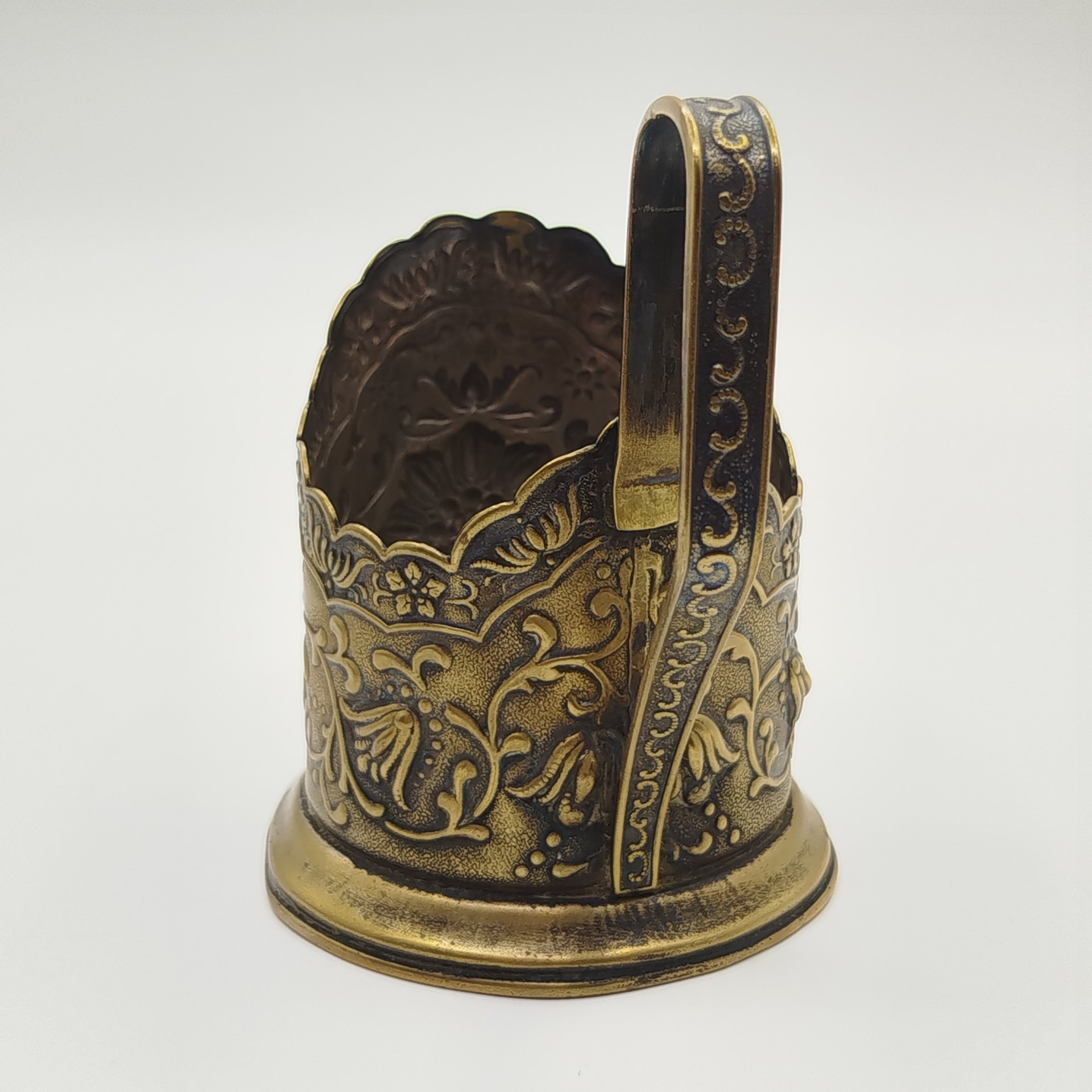 Подстаканник "Сказочный цветок" ("Астра"), Ленэмальер (Ленинградский эмальер)